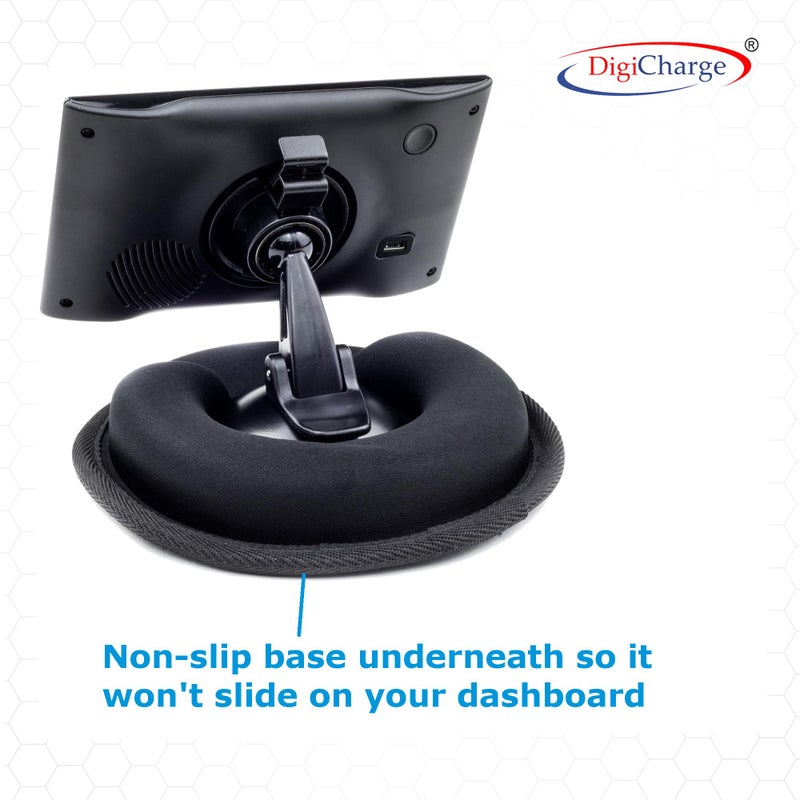 DigiCharge Anti Slip Car Dashboard Beanbag Phone/GPS Holder Mount For Garmin Drive 53 52 50LM 51 LMT-S 40LM DriveAssist 50LMT-D 51 LMT-S DriveSmart 55 50LM 50LMT-D 51 LMT-S DriveLuxe 50 LMT-D 51LMT-S Nuvi 57 GPS - Image 5